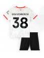 Liverpool Ryan Gravenberch #38 Alternativní dres pro děti 2024-25 Krátký Rukáv (+ trenýrky)